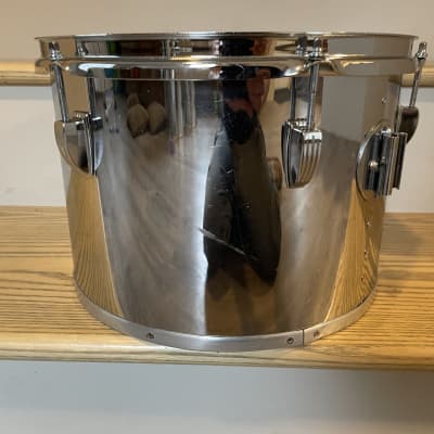 Ludwig 9x13 Chrome Over Wood COW Concert Tom 6 Ply 1970s image 5