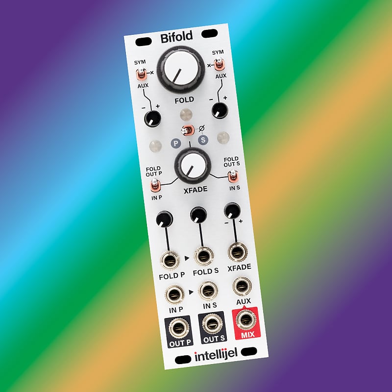 Intellijel Bifold BRAND NEW Dual Channel Wavefolder Eurorack Synth Module - White image 1