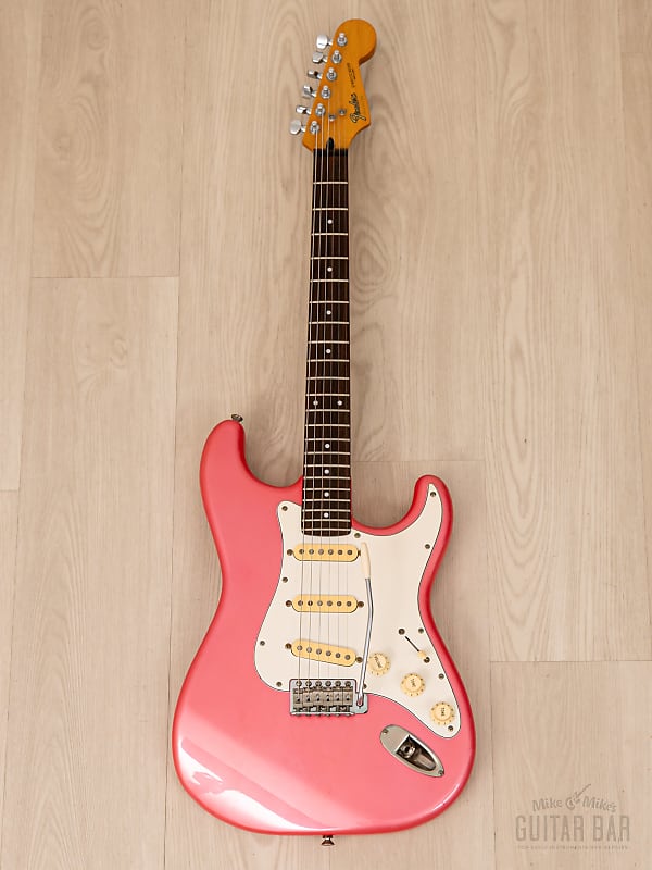 1985 Fender Stratocaster ST314-55 Metallic Pink Medium Scale 24 3/4