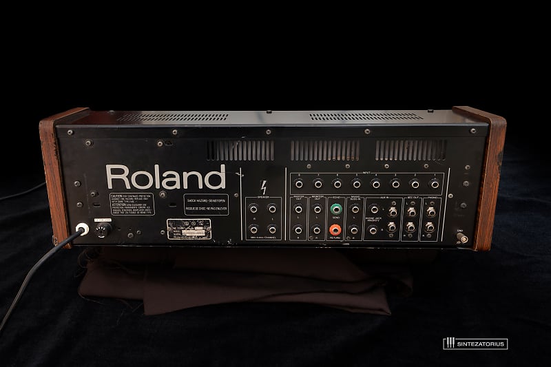 80's Roland PA-150 STEREO mixer amplifier (Serviced)