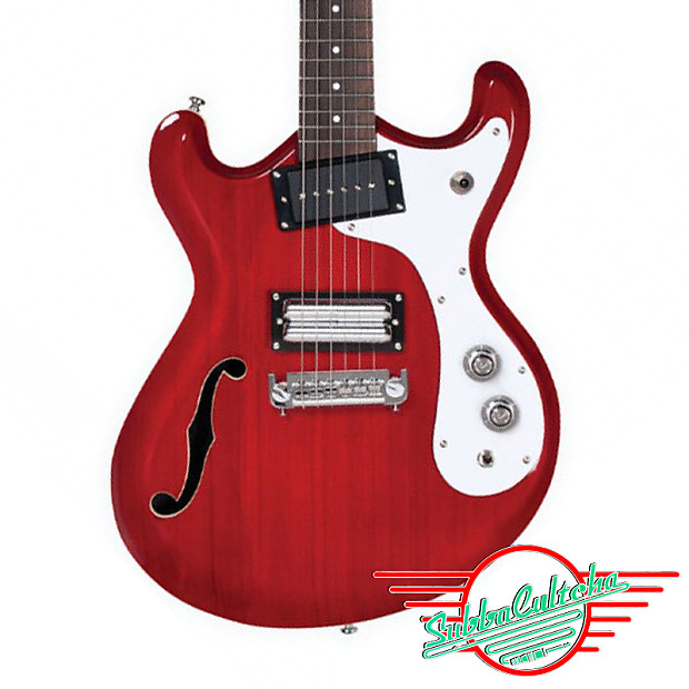 Danelectro '66 Guitar Trans Red | Reverb