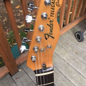 Fender Telecaster Custom 72 reissue MIM sunburst rosewood neck image 2