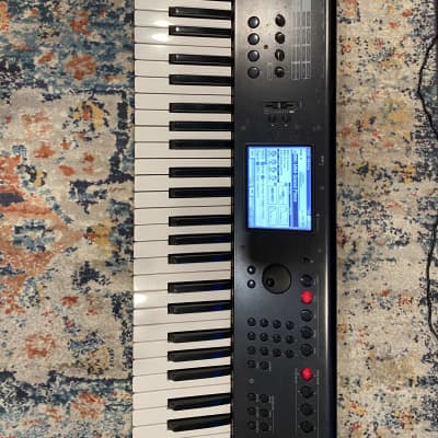 Korg M50 61-Key Music Workstation Keyboard 2000s - Black