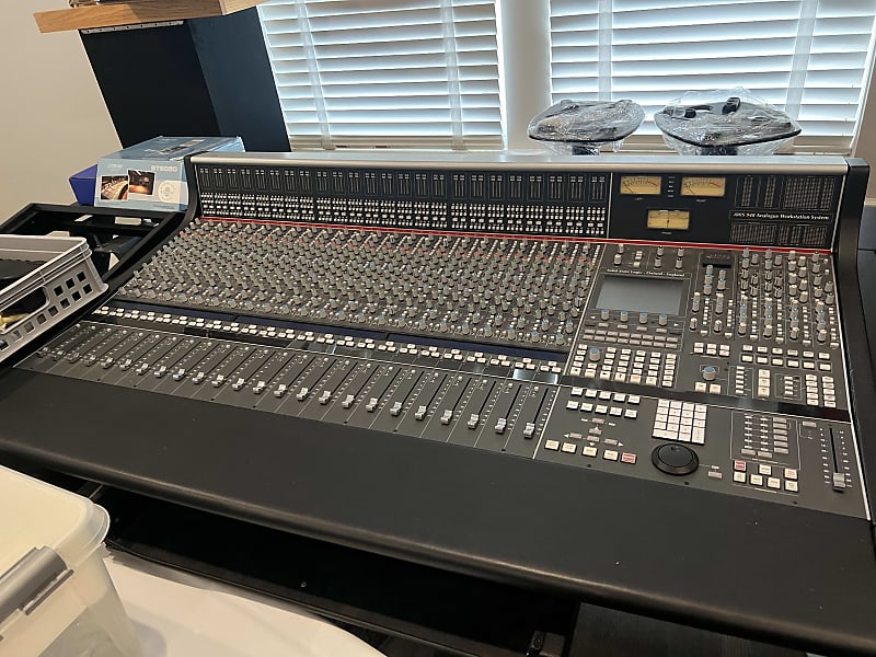 Solid State Logic AWS 948 24-Channel / 48-Input 8-Bus Inline Console with DAW Control 2010 - 2015 - Grey image 1