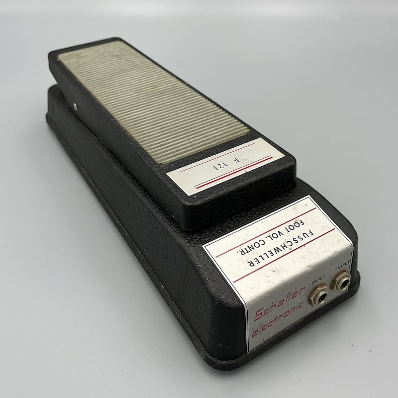Vintage Schaller Electronic F121 Fusschweller Foot Volume