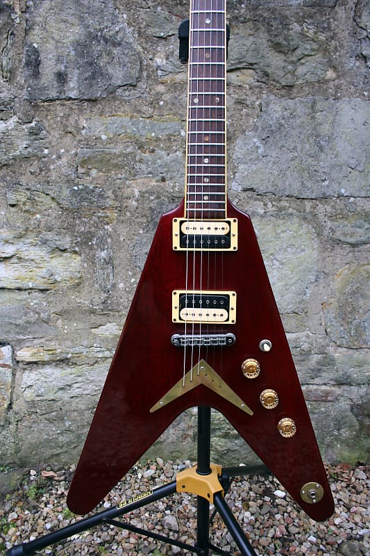 極美品】DEAN V79 Flying V タイプ ディーン エレキギター 楽器