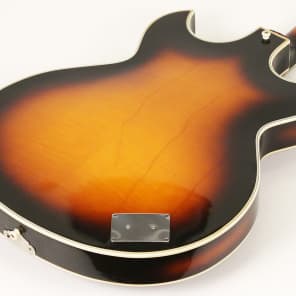 1967 Hofner 500/8BZ Hollowbody Fuzz Bass Guitar - 100% All Original, Absolutely Amazing Bass! image 11