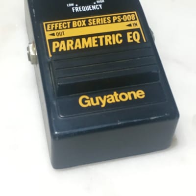 Guyatone PS-008 Parametic EQ 1980 Black/Yellow image 2