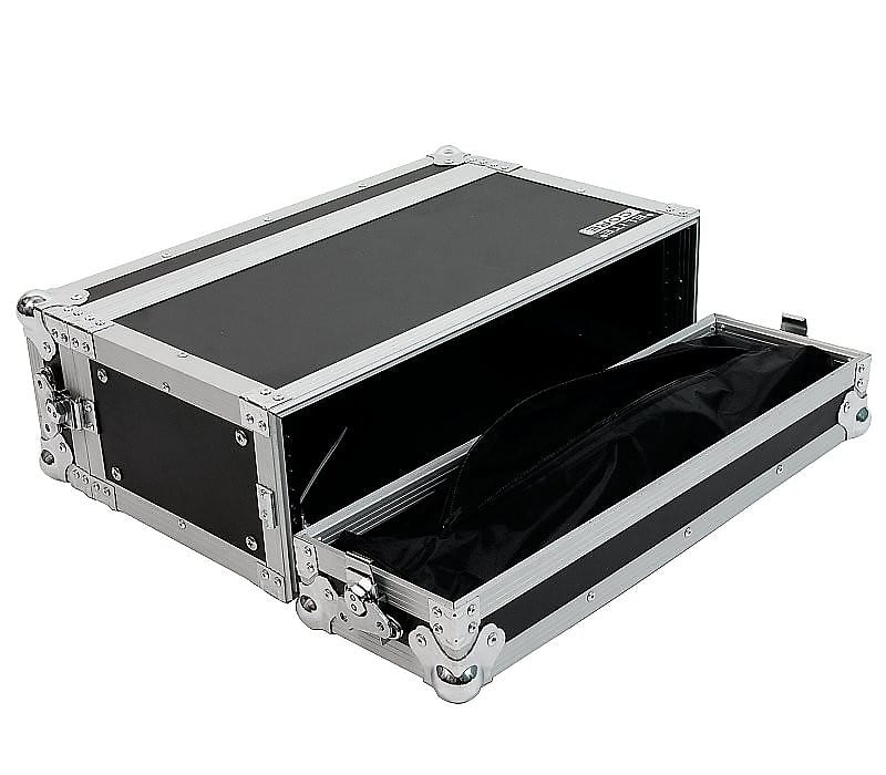 Elite Core 3 Space 10" Deep ATA Rack Road Case For Guitar Effects or Wirless Systems image 1