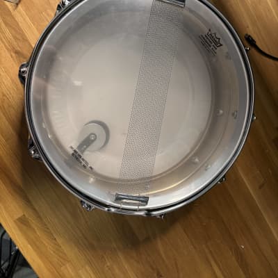 Ludwig No. 400 Supraphonic 5x14" 10-Lug Aluminum Snare Drum with Keystone Badge 1963 - 1969 - Chrome-Plated image 6