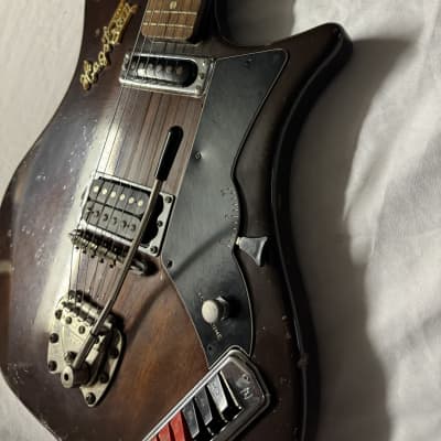 Hagstrom Impala Electric Guitar Made in Sweden *Modified* 1960s - Sunburst image 3