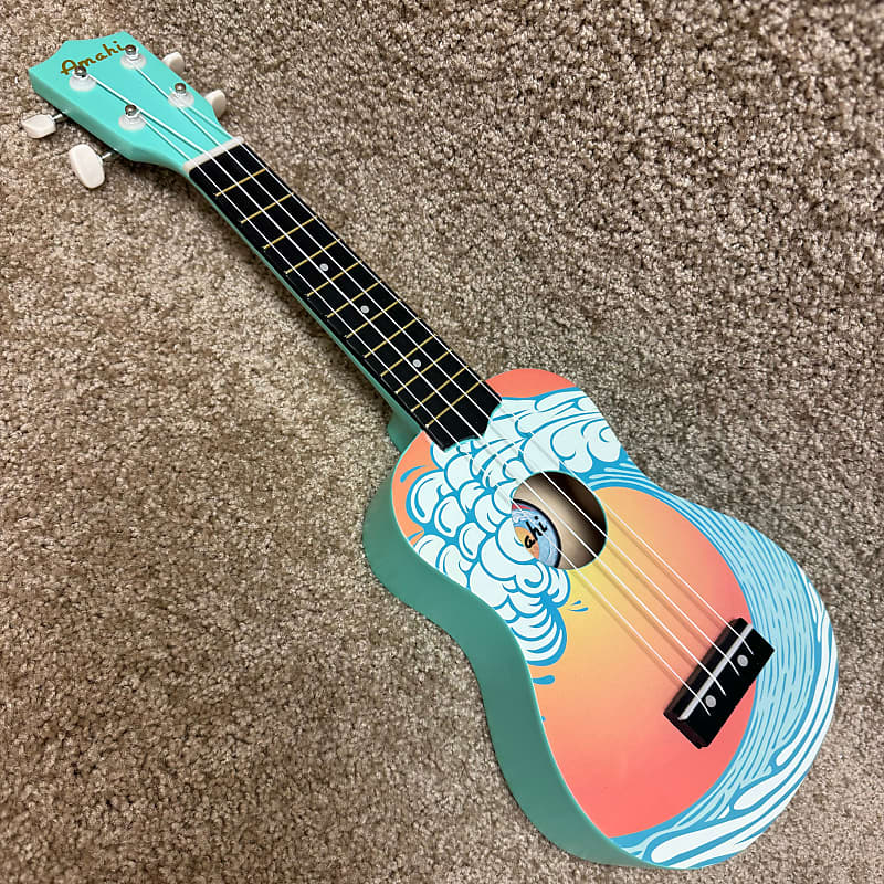 Amahi DDUK9 Ocean Ukulele w/ Cover | Reverb Canada