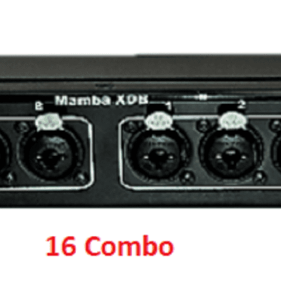 Mamba 16 Analog (Mic/Line/Instrument) Passive Splitter on 4 DB25s for sale