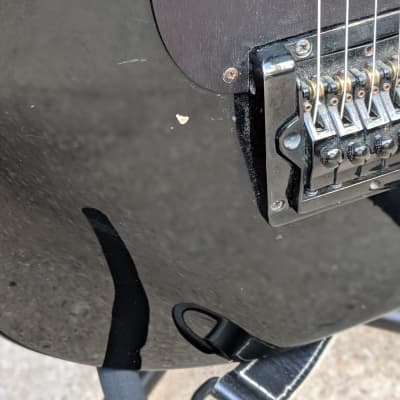 JB Player Super Stratocaster 1980's Black w/Hardshell Case image 8