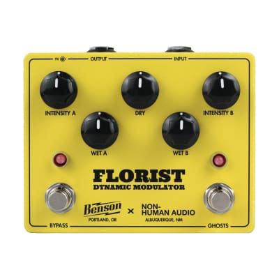 Benson Florist Dynamic Modulator Yellow Colorwave Effects Pedal image 2