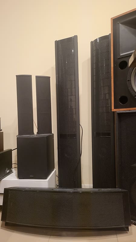 Martin Logan Loudspeaker home theater 5.1 system  			