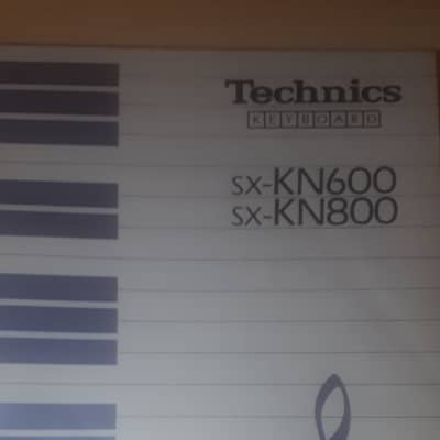 Technics Keyboard SX-KN600 SX-KN800 Volume 2 in English Spanish and French