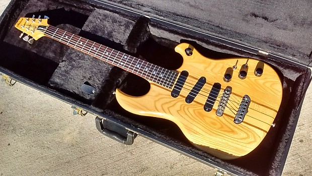 Vintage 1980 Aria Pro II Rev Sound Model RS-600 - Natural Finish