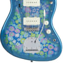 Fender MIJ Traditional 60s Jazzmaster Electric Guitar, Rosewood Fingerboard - Blue Flower