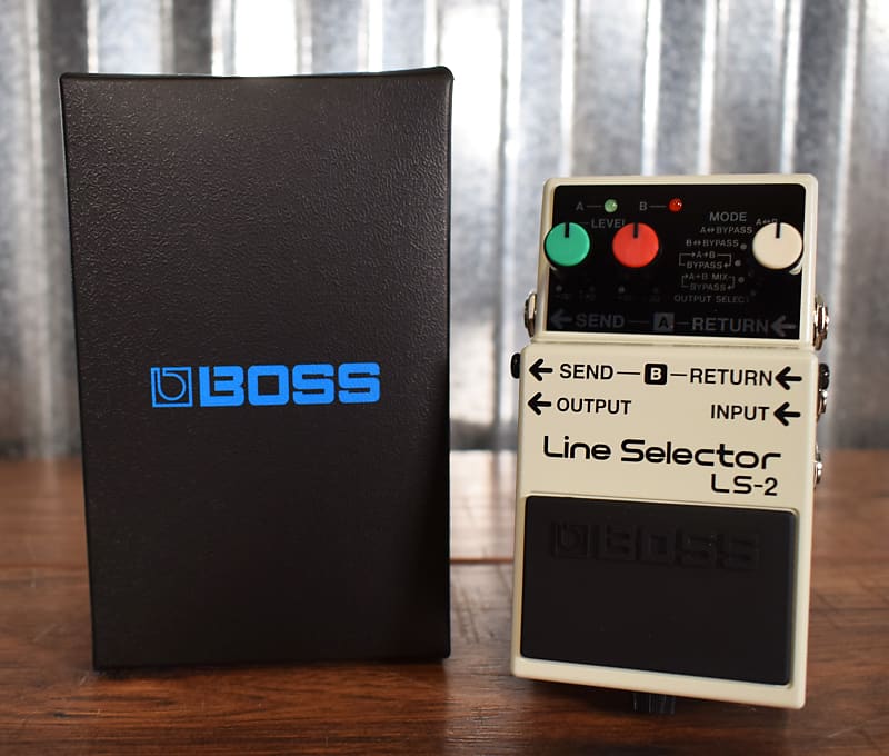 Boss LS-2 Line Selector AB Switch Guitar Effect Pedal image 1