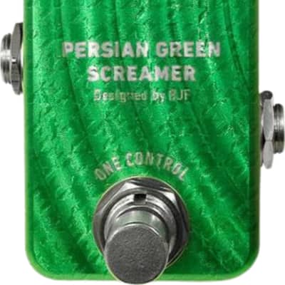 One Control Persian Green Screamer Overdrive Effects Pedal