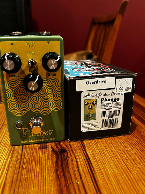 EarthQuaker Devices Plumes Small Signal Shredder Overdrive