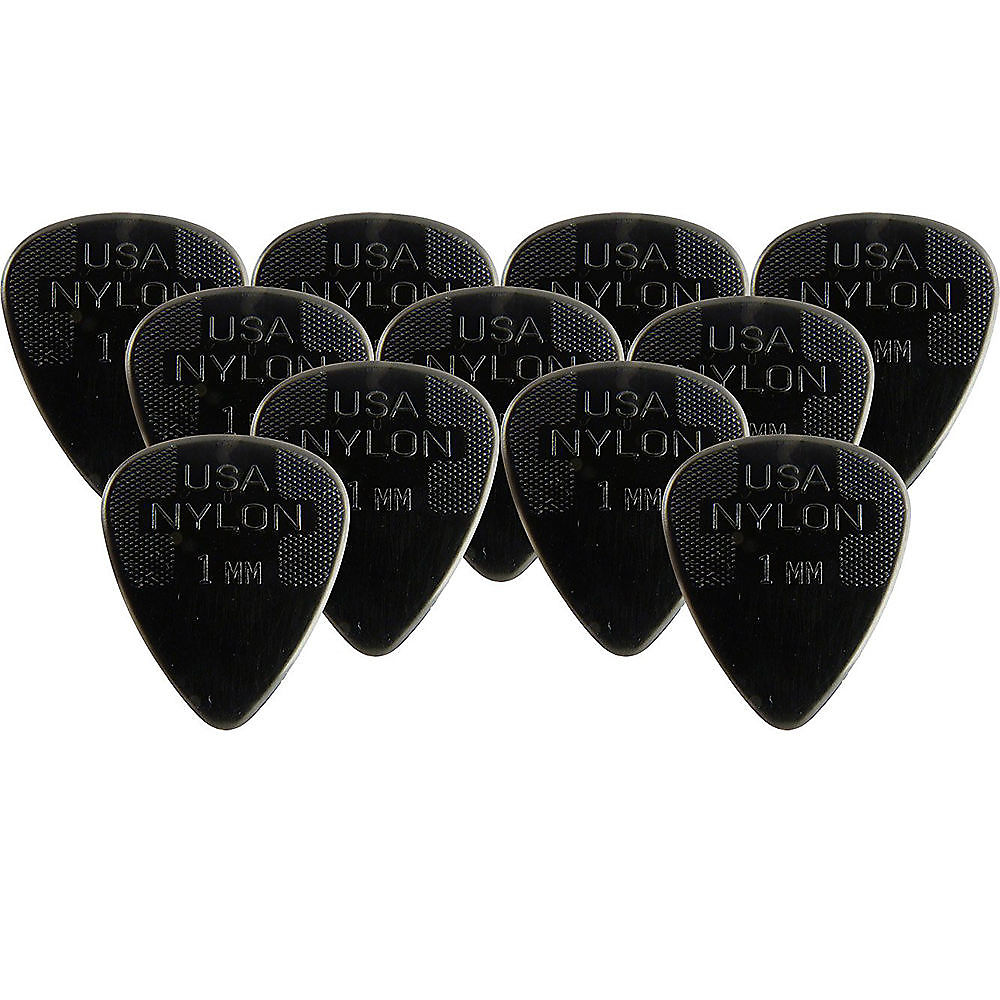 Dunlop 44P10 Nylon Standard 1.0mm Guitar Picks 12 Pack Reverb UK