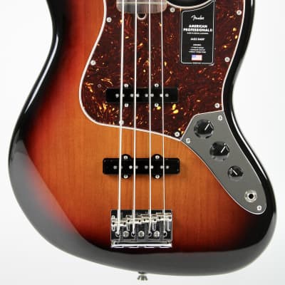 Fender American Professional II Jazz Bass Rosewood Fingerboard - 3 Color Sunburst 2023 w/OHSC (0193970700) image 1