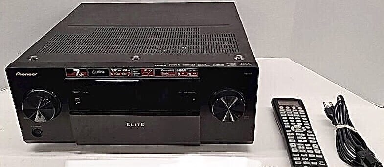 Pioneer Elete Receiver, 110 store watts per channel sorry no manual. THX Theater Sound