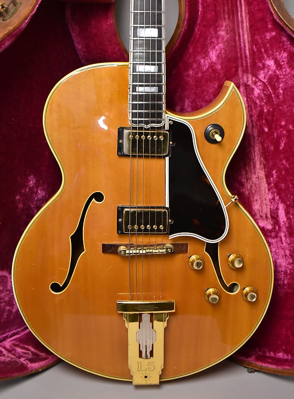1962 Gibson L-5CESN Natural w/OHSC image 2