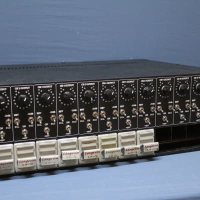 Rack of 6 Langevin 5116 Tube Preamp's 1960s Owned By Mike McCarthy