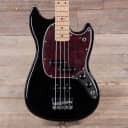 Fender Player Mustang Bass PJ Black w/Tortoise Pickguard (CME Exclusive) (Serial #MX22117049)