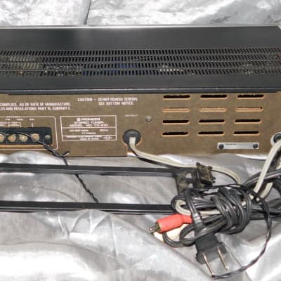Pioneer TX-410 vintage am fm stereo tuner radio image 4