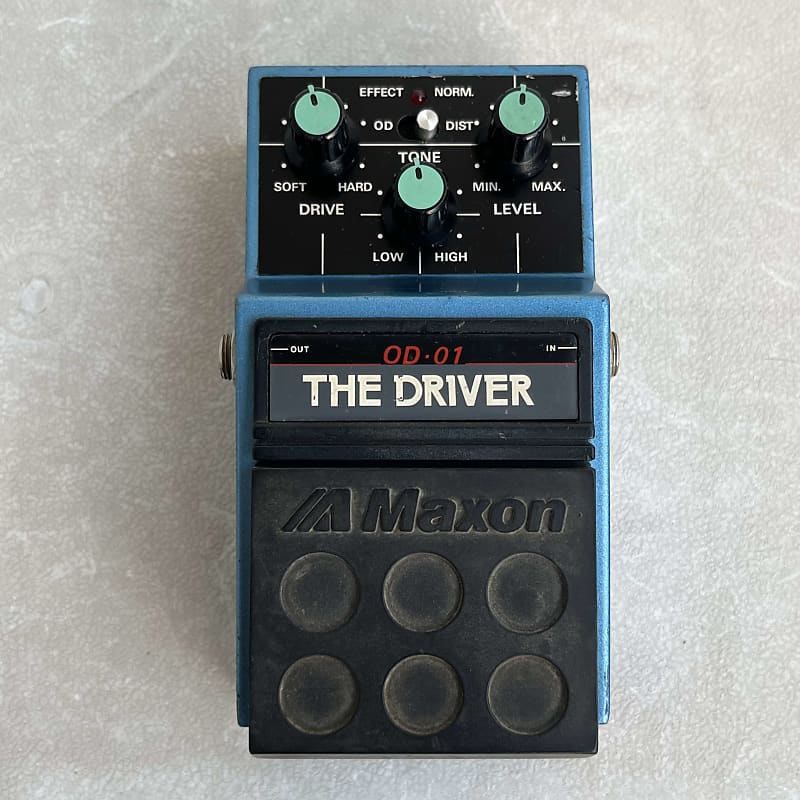 Maxon The Driver Overdrive Distortion *free shipping | Reverb