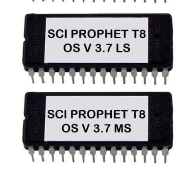 Sequential Circuits Prophet T8 Latest Os 3.8 + Diagnostic Eprom Update Upgrade Rom