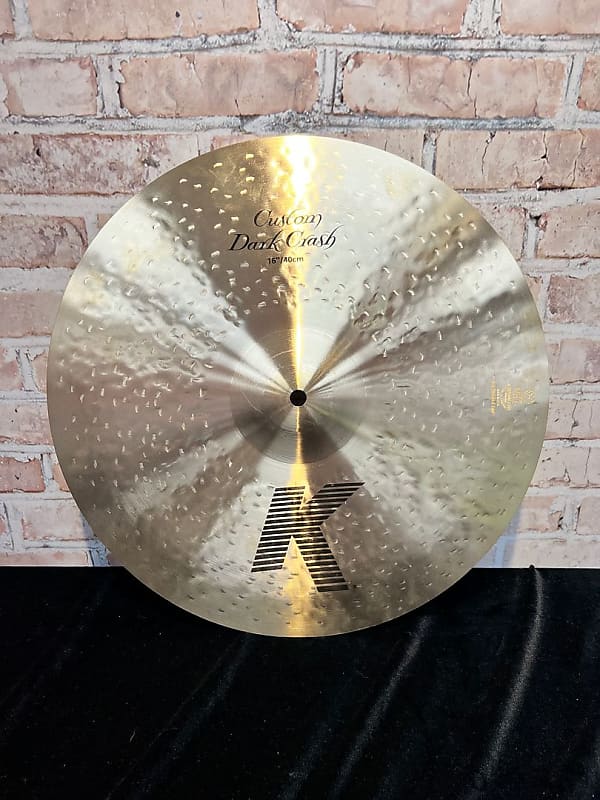 Zildjian K Custom Dark 16" Crash Cymbal (Atlanta, GA) (NOV23) image 1