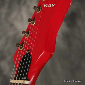 Kay Concert Hall series K563 1960's Red image 12