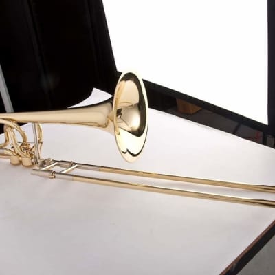 Schagerl Kissbone X Bb/F Tenor Trombone in Vintage Lacquer with