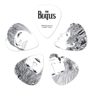 D'Addario 1CWH4-10B1 The Beatles Signature Guitar Picks - Medium (10-Pack)