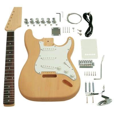Saga ST-10 Electric Guitar Kit Stratocaster Style for sale
