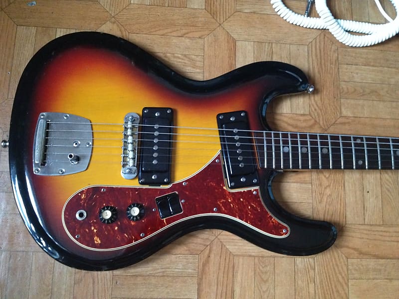 70's 1972 Aria Diamond Univox Phase 1 Custom Hi-Flier Mosrite