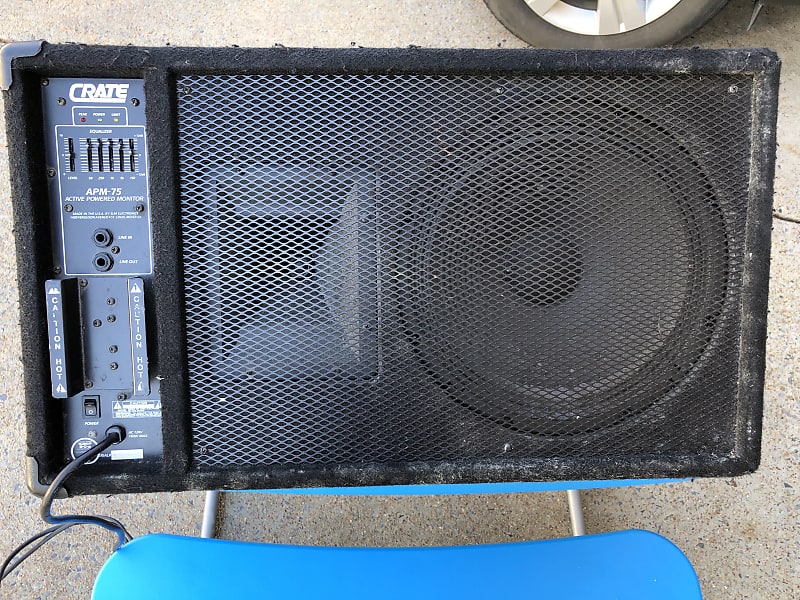 Crate APM 75 Active Powered Monitor Reverb