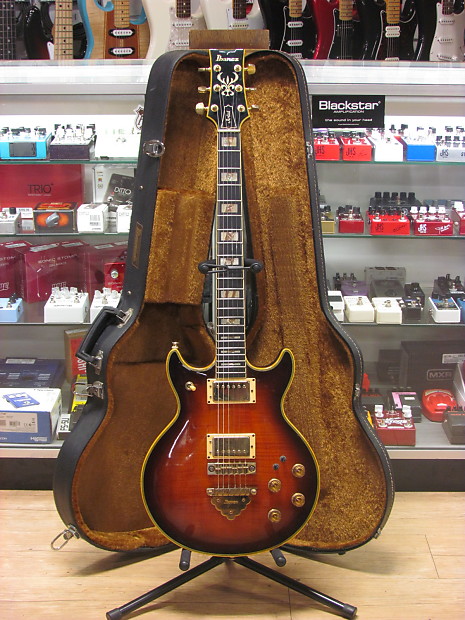 ファッション 通販 Artist Ibanez 1981 Deluxe Case Hard Original w/ Sunburst in ギター