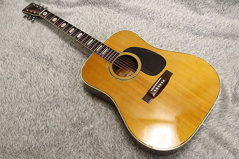 Vintage 1970's Kiso Suzuki W-200 High quality acoustic guitar Made in Japan