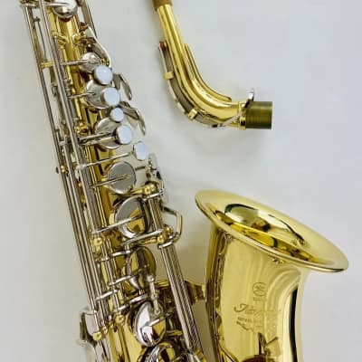 YAMAHA YAS-200AD ADVANTAGE ALTO SAXOPHONE - MINTY CONDITION W/ XTRAS YAS - 200AD 2010's - Brass Clear Lacquer image 5