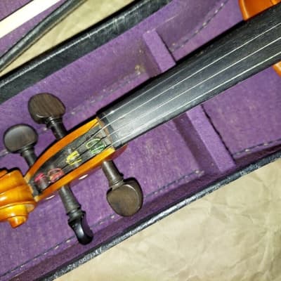 Wm. Lewis & Son Orchestra 4/4 Violin w/ case&bow, Very Good Condition image 5