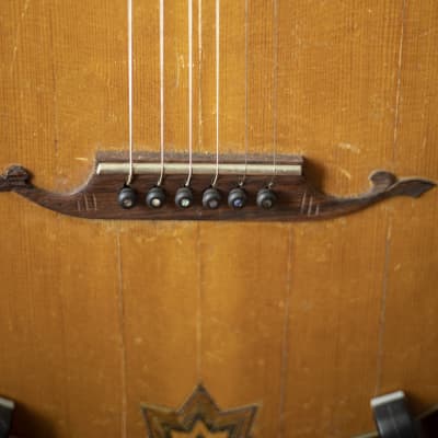 Meinel & Herold romantic guitar 1920 - natural image 10