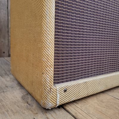 Fender Stratocaster Sunburst and Tweed Vibrolux 5F11 Amplifier One Owner Vintage 1957 image 18