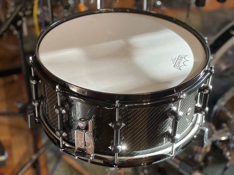 Rocket Shell 6.5 X 14 Customized Carbon Fiber Snare Drum