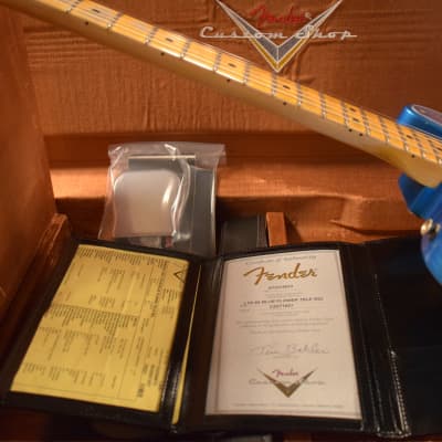 Fender Custom Shop Limited Edition '68 Telecaster Blue Flower Paisley Tele Relic image 12